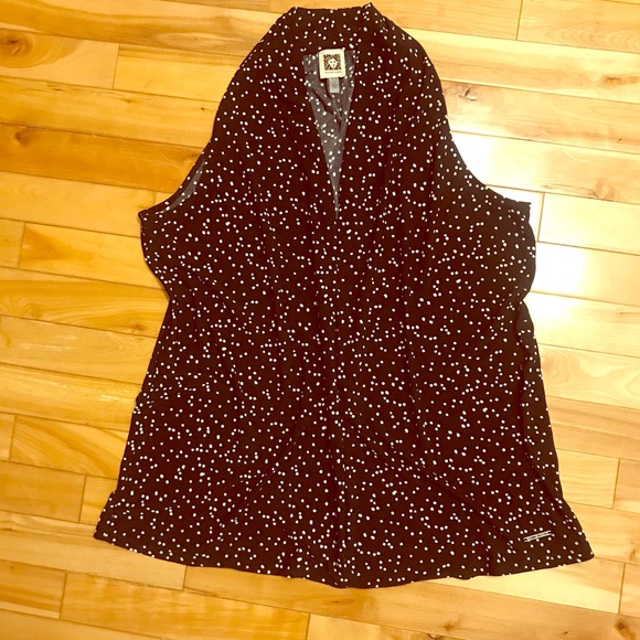Anne Klein sleeveless blouse - Picture 3 of 5
